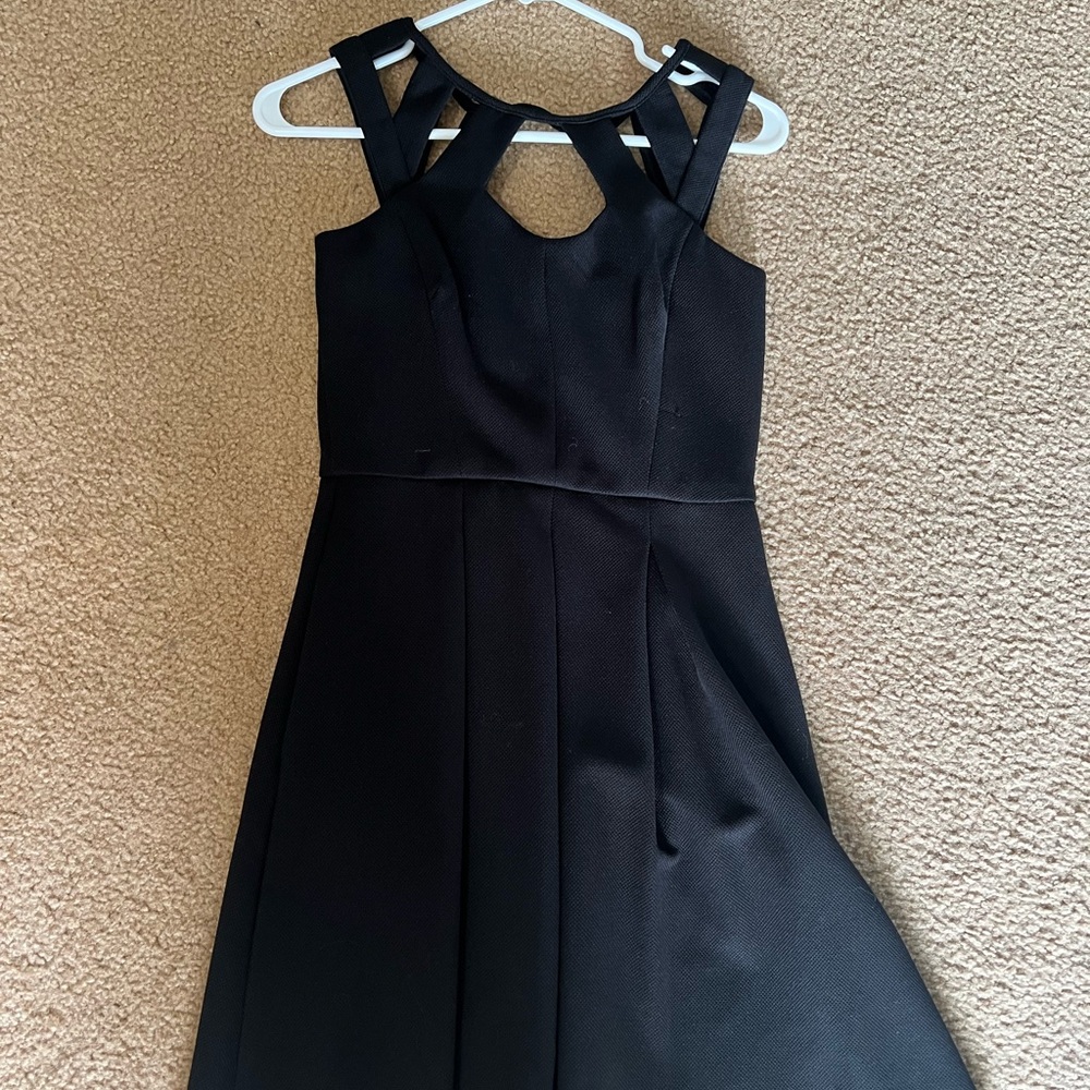 Betsey Johnson Black Sleeveless Dress